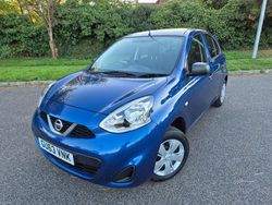 Blue Used 2013 Nissan Micra Visia Hatchback | £3,980 (Fair price)