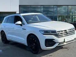 White Used 2023 VW Touareg R-line SUV | £44,595 (Fair price)