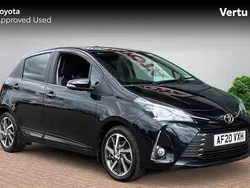 Black Used 2019 Toyota Yaris Hatchback | £11,106 (Fair price)