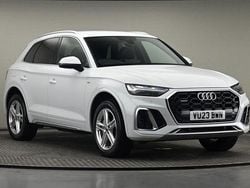 Glacier white Used 2023 Audi Q5 S-Line SUV | £30,200 (Good price)