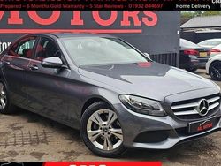 Grey Used 2017 Mercedes C200 Executive Sedan | £11,995 (Good price)