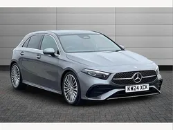Grey Used 2024 Mercedes A180 AMG Line Premium Plus Hatchback | £27,359 (A bit pricey)
