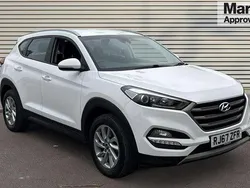 White Used 2017 Hyundai Tucson SE SUV | £10,990 (Good price)