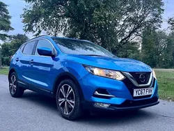 Blue Used 2017 Nissan Qashqai N-Connecta SUV | £8,950 (A bit pricey)