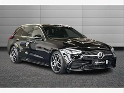 Black Used 2024 Mercedes C300e AMG Line Premium Plus Estate | £40,295 (A bit pricey)
