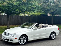 White Used 2007 Mercedes CLK350 Avantgarde | £8,495