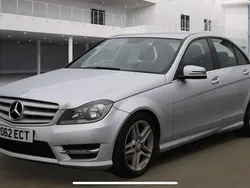 Silver Used 2012 Mercedes C250 AMG Sedan | £8,195 (Fair price)