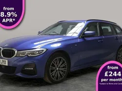 Blue Used 2021 BMW 330e M Sport Estate | £17,244 (Good price)
