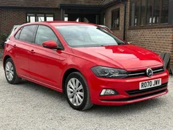 Red Used 2020 VW Polo Match Hatchback | £13,490 (Fair price)