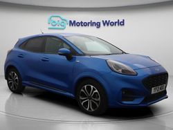 Blue Used 2021 Ford Puma Gen-E ST-Line SUV | £13,700 (Good price)