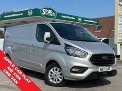 Silver Used 2021 Ford Transit Custom Limited Van | £12,995 (Fair price)