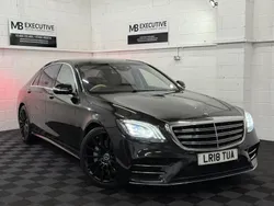 Black Used 2018 Mercedes S500L AMG line Sedan | £24,990