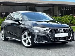 Black Used 2022 Audi A3 Sportback S-Line Hatchback | £24,495 (A bit pricey)