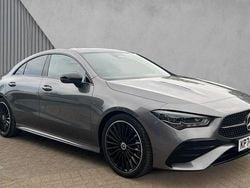 Mountain grey metallic Used 2024 Mercedes CLA220 AMG Line Premium Plus Sedan | £32,680 (Fair price)
