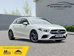 White Used 2018 Mercedes A200 AMG Line Premium Hatchback | £15,390 (Fair price)