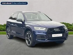 Blue Used 2019 Audi Q5 Black Edition SUV | £26,059 (Fair price)