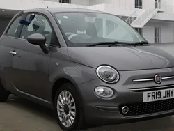 Grey Used 2019 Fiat 500 Lounge Hatchback | £8,999 (Fair price)