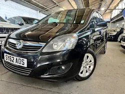 Black Used 2012 Vauxhall Zafira Design Edition MPV | £2,495 (Good price)