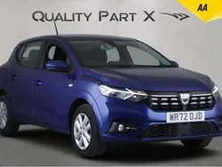 Blue Used 2022 Dacia Sandero Comfort Hatchback | £9,179 (Good price)