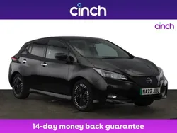 Black Used 2022 Nissan Leaf N-Connecta Hatchback | £9,749 (Fair price)