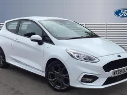White Used 2019 Ford Fiesta ST-Line Hatchback | £8,005 (Fair price)