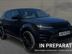 Black Used 2025 Land Rover Range Rover evoque HSE Dynamic SUV | £42,768