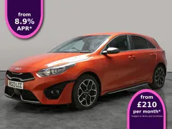Orange Used 2023 Kia Ceed GT-Line Hatchback | £16,120 (Fair price)