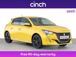 Yellow Used 2020 Peugeot 208 Allure Hatchback | £13,449 (A bit pricey)