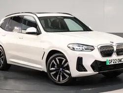White Used 2022 BMW iX3 M Sport SUV | £27,500 (Good price)