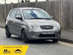 Silver Used 2008 Kia Picanto Hatchback | £1,350 (Fair price)