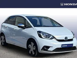 Premium sunlight white Used 2022 Honda Jazz EX Hatchback | £17,317 (Good price)