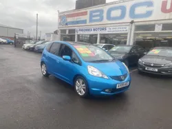 Blue Used 2009 Honda Jazz EX Hatchback | £4,295 (Fair price)