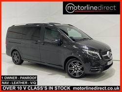 Grey Used 2022 Mercedes V300 AMG line MPV | £43,475 (Fair price)