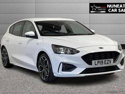 White Used 2019 Ford Focus ST-Line X Hatchback | £13,000 (Fair price)