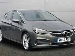 Grey Used 2018 Vauxhall Astra SRi Hatchback | £9,495 (A bit pricey)