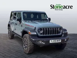 Grey New 2025 Jeep Wrangler Rubicon SUV | £53,995 (Good price)