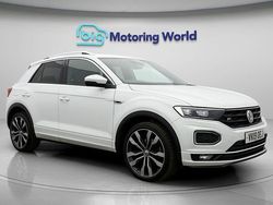 White Used 2019 VW T-Roc R-line SUV | £16,900 (Good price)