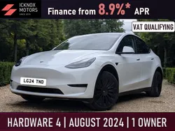 White Used 2024 Tesla Model Y RWD SUV | £28,495