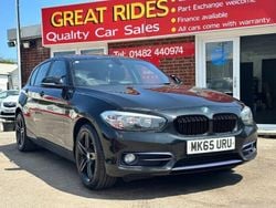 Black Used 2015 BMW 116 Sport Line Hatchback | £6,495 (Fair price)