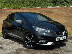 Black Used 2017 Nissan Micra S Hatchback | £7,690 (Fair price)