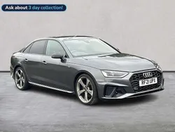 Grey Used 2021 Audi A4 Black Edition Sedan | £22,401 (Fair price)
