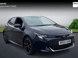 Blue/black Used 2022 Toyota Corolla Sport Hatchback | £21,605 (A bit pricey)