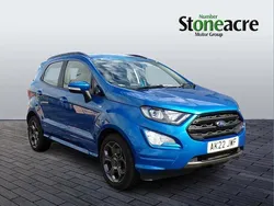 Blue Used 2022 Ford Ecosport ST-Line SUV | £12,995 (A bit pricey)