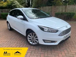 White Used 2016 Ford Focus Titanium Hatchback | £4,390 (Good price)