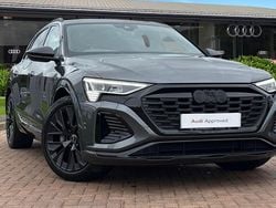 Grey Used 2024 Audi Q8 e-tron Black Edition SUV | £44,980 (A bit pricey)