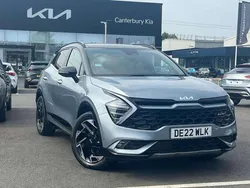 Silver Used 2022 Kia Sportage GT-Line S SUV | £27,995 (Fair price)
