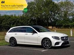 White Used 2017 Mercedes E43 AMG Premium Plus Sedan | £25,995