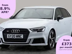 White Used 2020 Audi S3 Black Edition Hatchback | £24,550 (Good price)