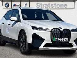 White Used 2022 BMW iX M Sport SUV | £30,199 (Fair price)