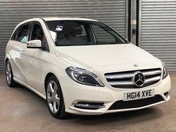 White Used 2014 Mercedes B220 MPV | £10,450 (A bit pricey)